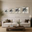 «Black Palm Tree II» par Patricia Pinto - impression sur toile-37157574-37157573