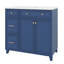 Meuble-lavabo 36 po avec lavabo en céramique-462969160
