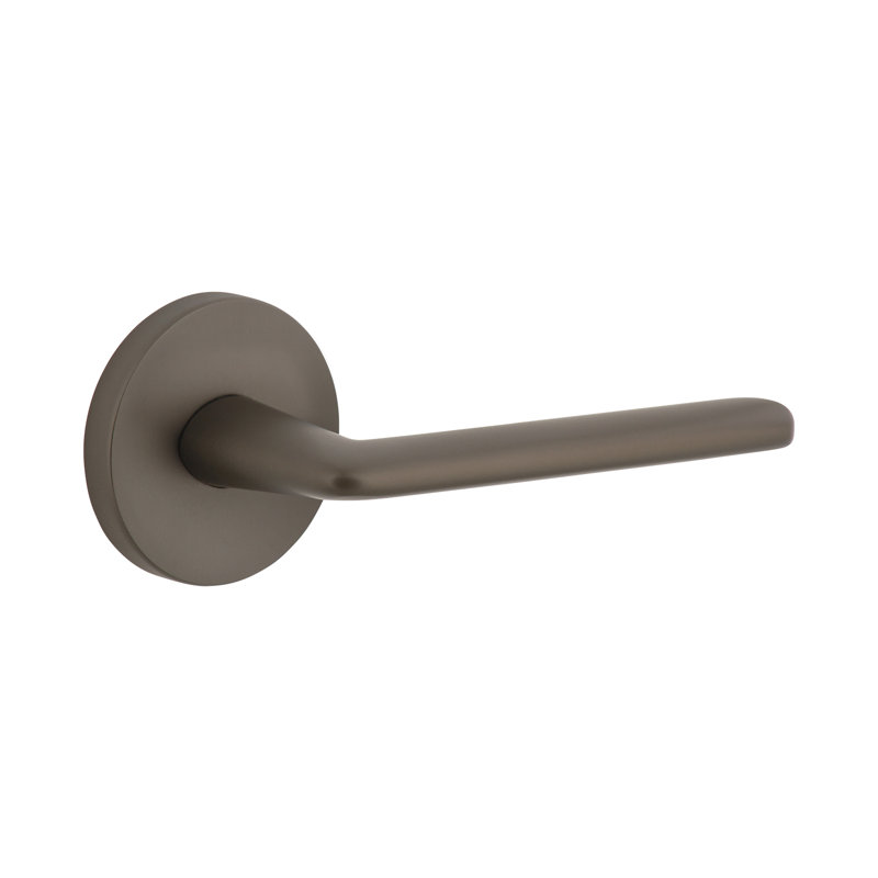 Rosace simple Viaggio Circolo avec levier Brezza, Droite, Gris titane, Rond