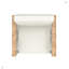 Ensemble de 2 chaises longues d'extérieur en bois d'acacia-1143768502