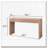 Console Table with 4 Drawers-1546855551