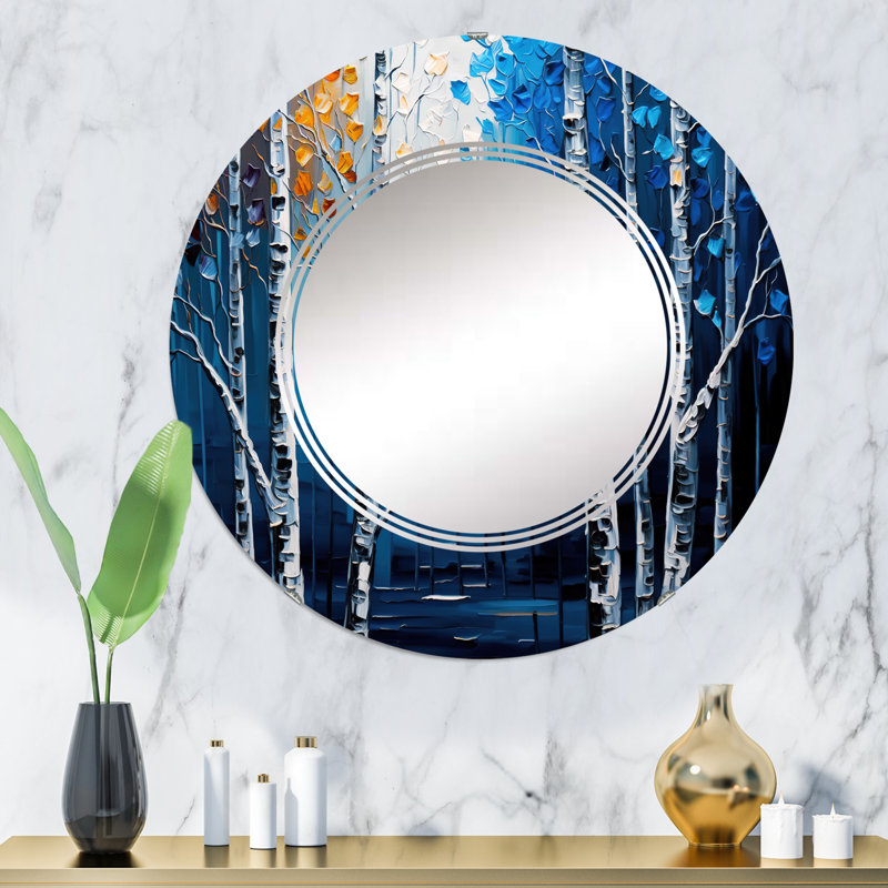 Miroir mural Raevon, 32 po x 32 po