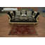 Tapis semi-antique en laine 3x5