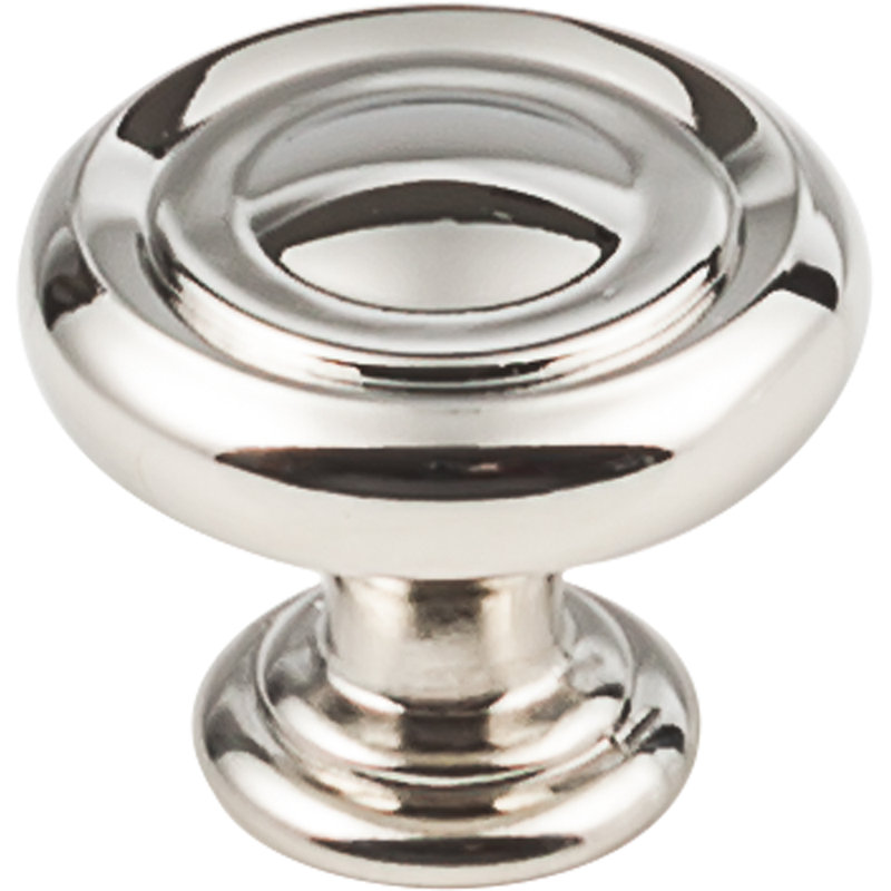 Bremen I Mushroom Knob, Polished Nickel