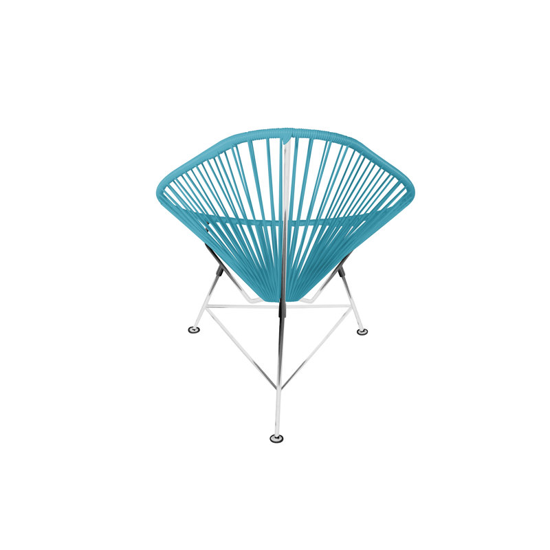 Chaise de jardin, Bleu / cuivre
