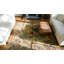 Square Antique Silk Pile Dragon Bird Of Paradise Design Rare Signed Chinese Rug