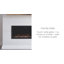 Modern Ember Aerus Smart Linear Electric Fireplace - Recessed In-Wall And Wall-Mount, Multiple Flame Colors, Works With Alexa And Google Assistant-1384217675
