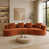 Dark Orange Fabric sélectionné