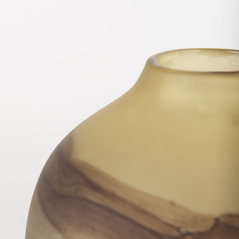 Vase de table en céramique 8,3 po Alanood, H 8,3 po x l 8,7 po x P 8,7 po