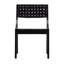 Leather Side Chair in Black-78731689-78731692