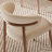 Amberly 5/7 Pieces Mid-Century Round Solid Wood Dining Table Chairs Set-693333202-682626308-677639989