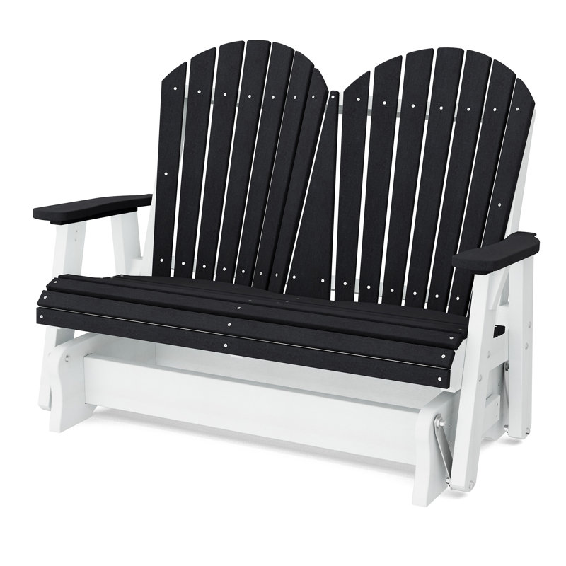 Fauteuil oscillant double Heritage, Noir / blanc
