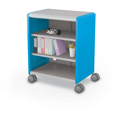 Compass 3 Compartment Metal Shelving Unit