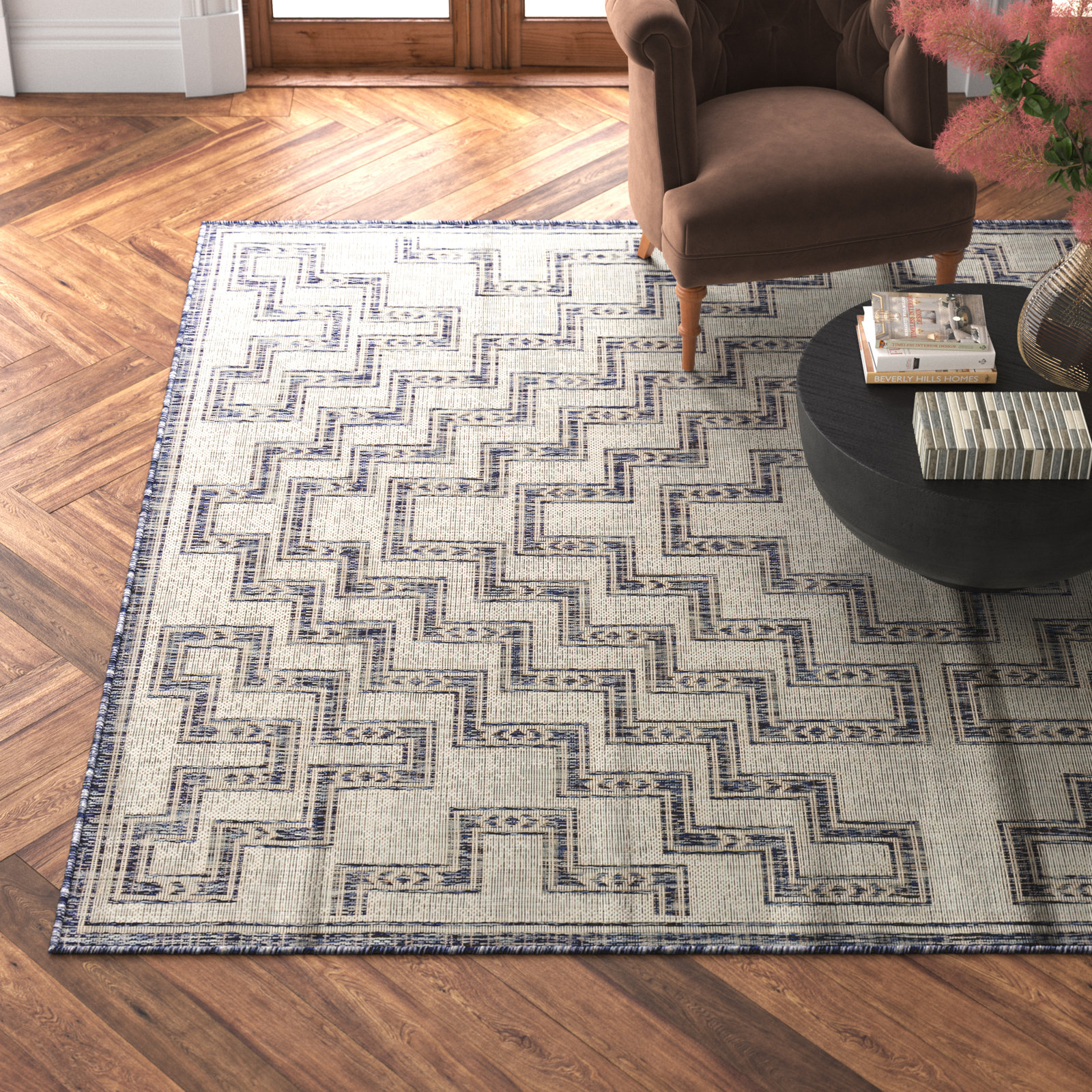 Bronwyn Indoor/Outdoor Rug, Rectangle 9'2" x 12'