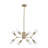 8-light Modern Sputnik Chandelier