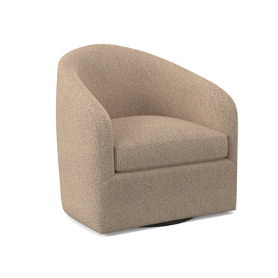 Pinnacle Upholstered Swivel Barrel Chair