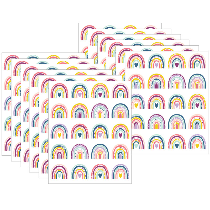 Autocollants arc-en-ciel