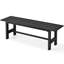 Banc d'extérieur en métal Latoysha-651590808