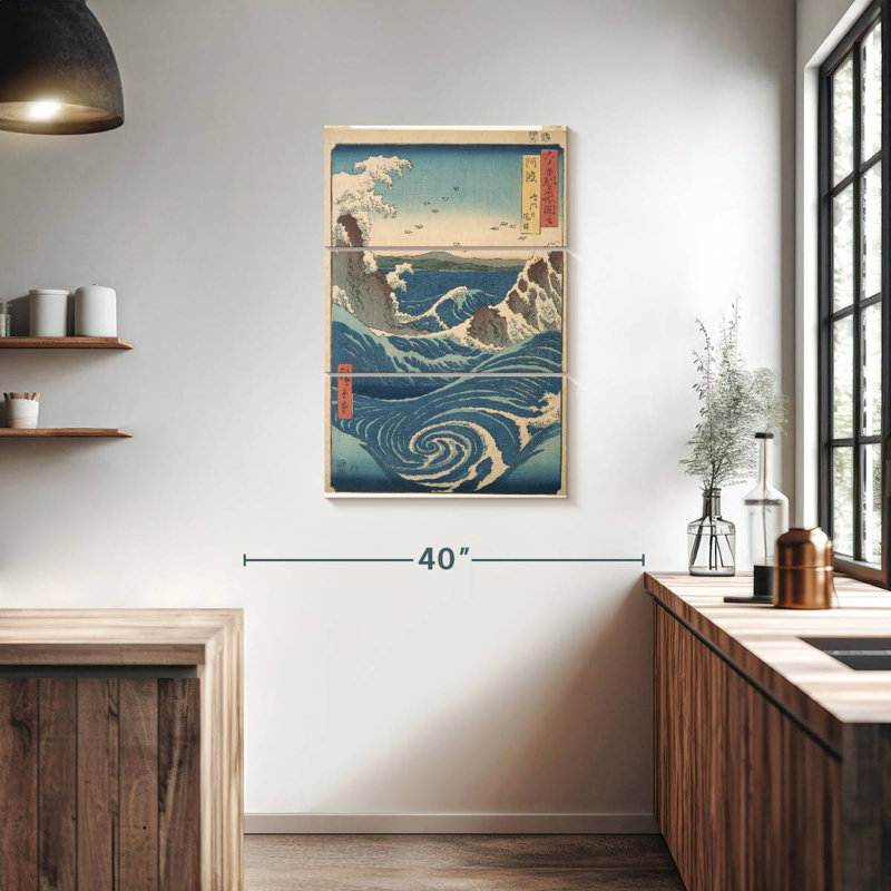 Tourbillon Gillard Naruto, province d'Awa, H 38 po x l 24 po