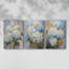 Floral Study  Series  XLIII  -Premium Gallery Wrapped Canvas Set -Ready to Hang-851636146