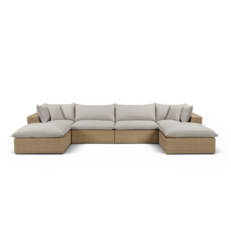 Cali 161'' Wide U-Shaped Patio Sectional