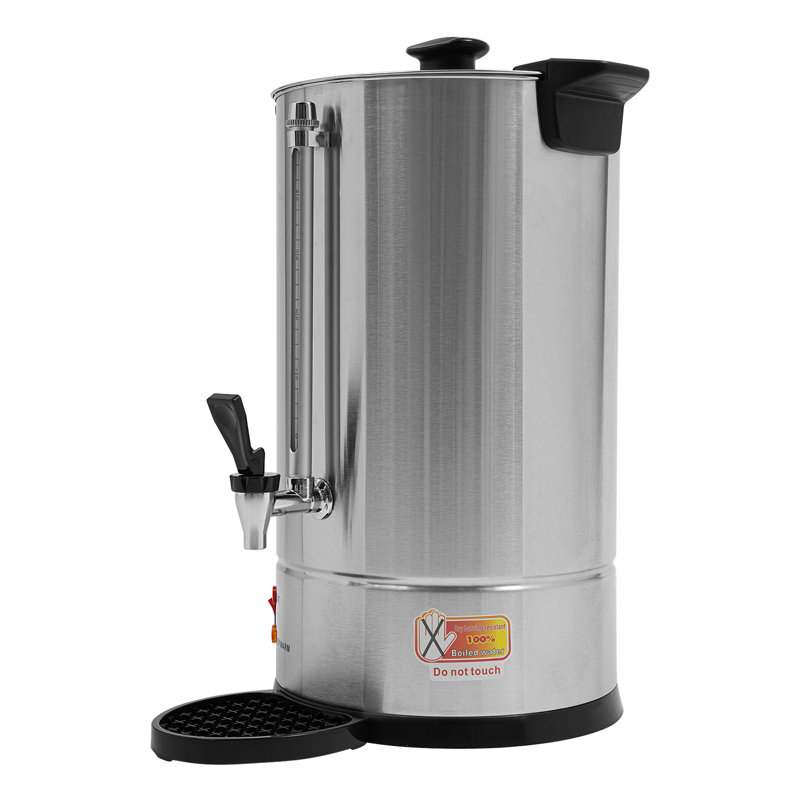 Urne à café 15L / 3,96 gallons, Argent argent