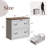 2-Drawer Wood File Cabinet With Lock, Lateral Filing Cabinet For Printer Stand-821424592