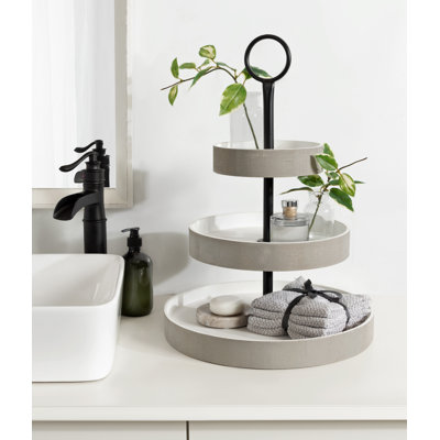 Wood Tiered Stand
