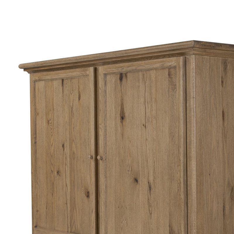 Alena 2 - Door Armoire, Worn Oak