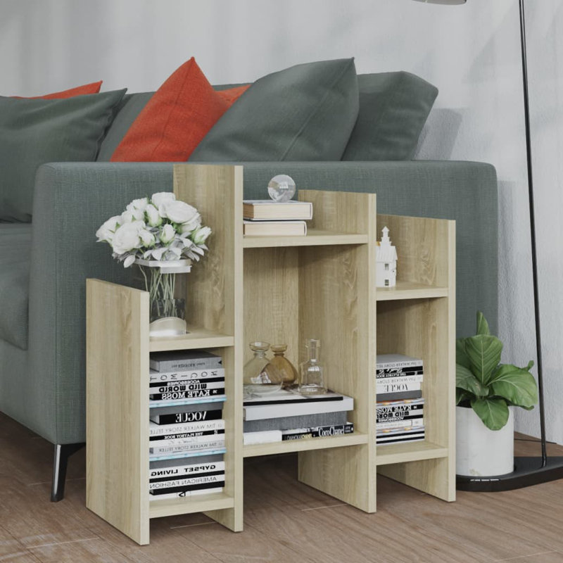 Gieslinde Floor Shelf End Table, Sonoma Oak, Sonoma Oak