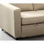 Lit modulaire Space Beige - Siège confortable à 5 places avec coussins moelleux et dossier solide en bois massif, processus d'assemblage de 10 minutes, idéal pour les petits dortoirs bureaux confortables