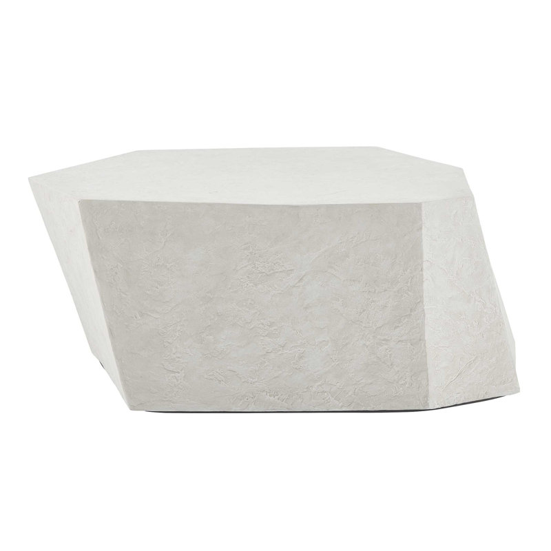 Table basse d'extérieur en calcaire Halvorson