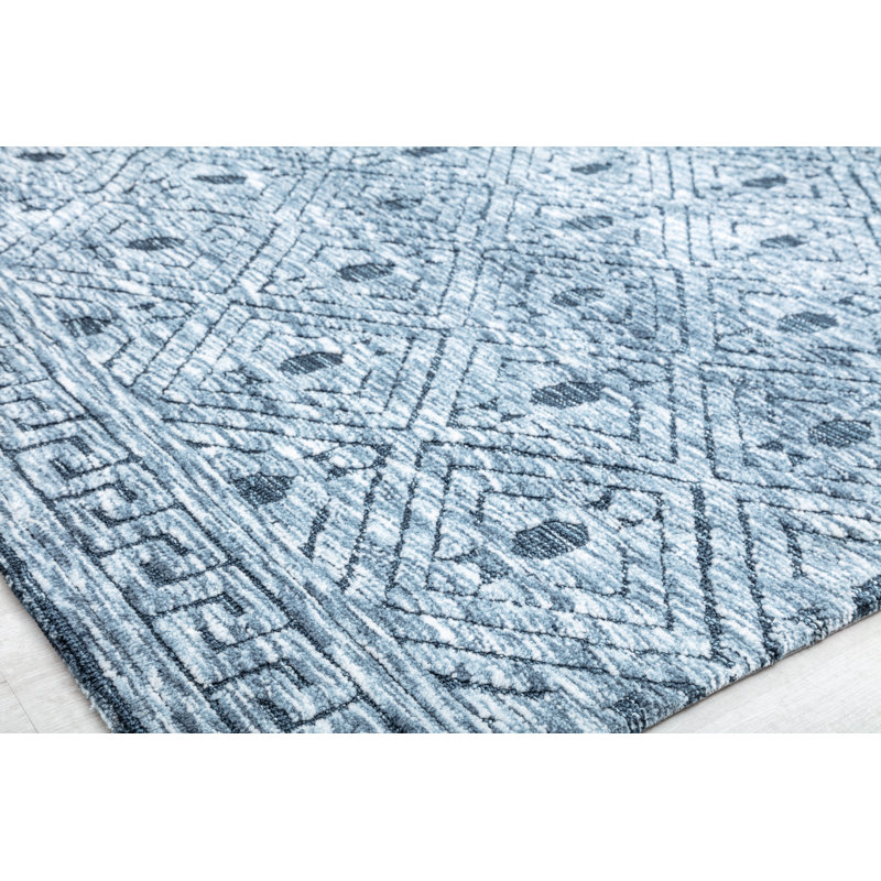 Gianna Transitional Infinite Sea Area Rug, Rectangle 5' x 7'