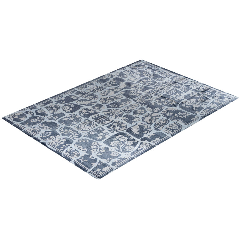 Overdyed One-of-a-Kind 9' 0" X 12' 3" Hand Knotted Area Rug