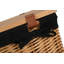 Wicker Gift or Storage Hamper with Lining