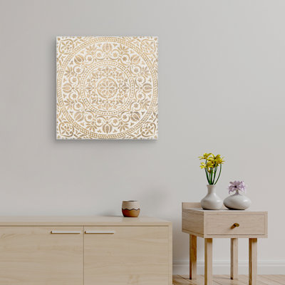 Reproduction d'art sur toile 24 "x 24" Bungalow Belle Ornement