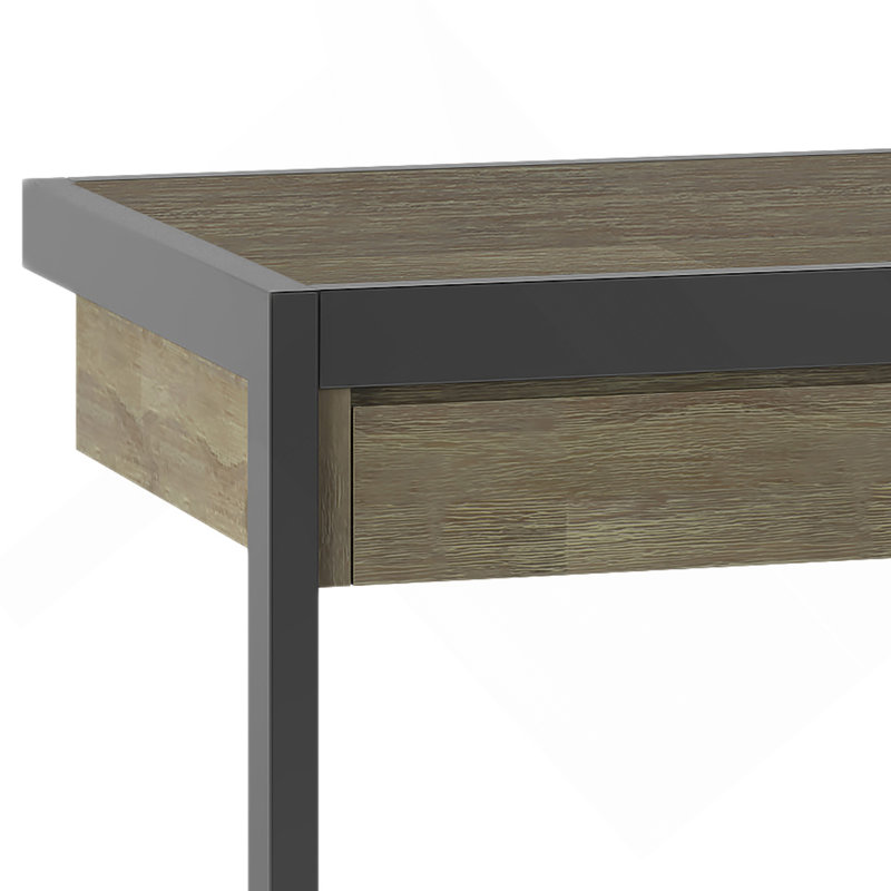 Bureau - Gris vieilli, Gris, H 31 po x l 60 po x P 24 po