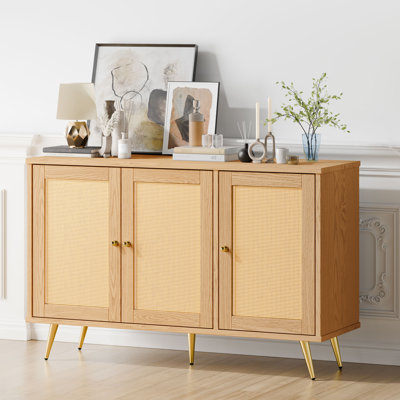 Hissop 3-Door Accent Cabinet by Bay Isle Home