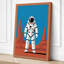Astronaut in the Desert Modern - Wrapped Canvas-14386195-14386207