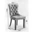Chaise d'appoint rembourrée en velours Glenora-493854144-493854159