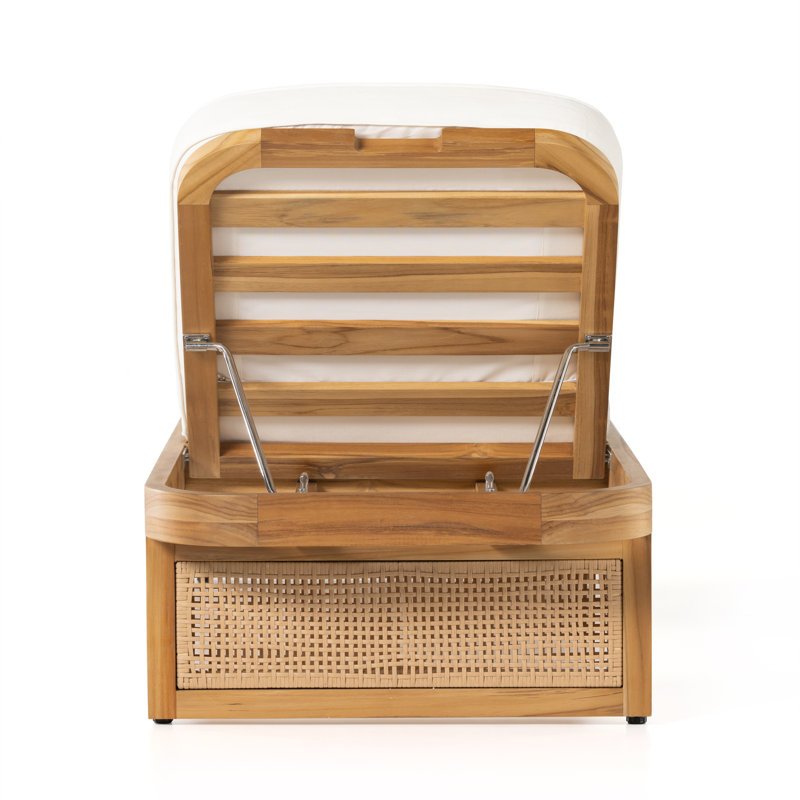 Merit Outdoor Teak Chaise Lounge