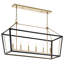 Delvin 6 - Light Dimmable Linear Chandelier-2015965198
