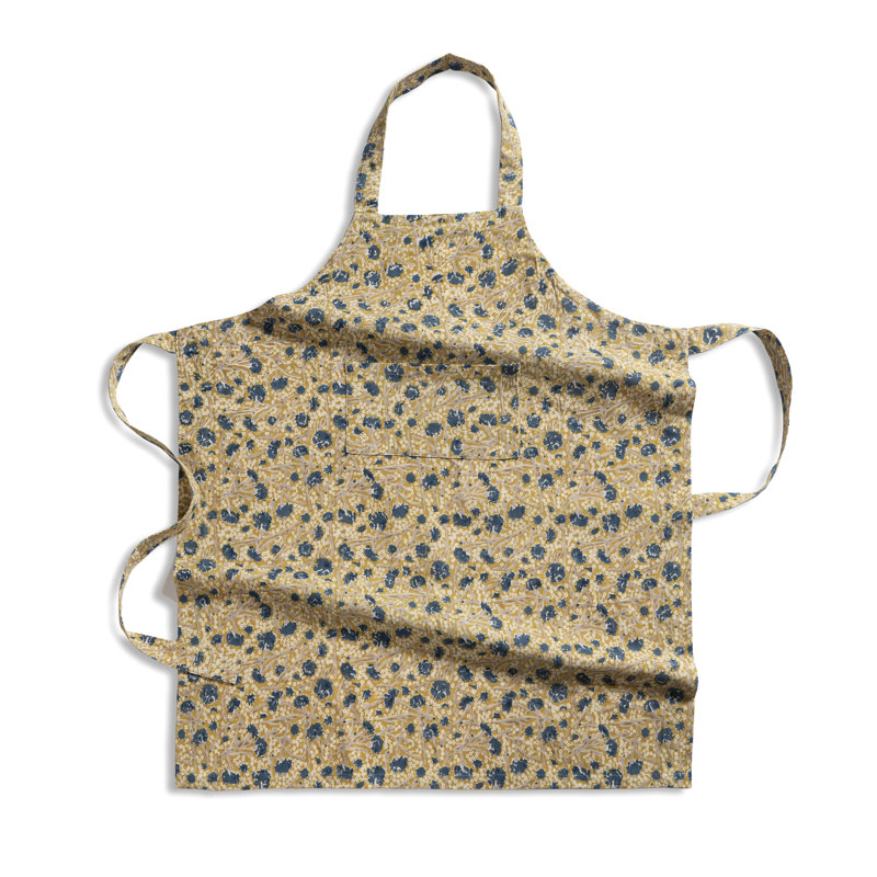Meadows Apron, Blue/Green
