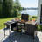 72.4" Large Grill Table For Large Big Green Egg (Not Include Stools)