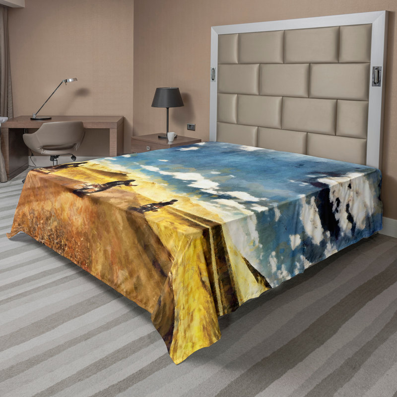 Multicolore Ambesonne, Drap plat grand