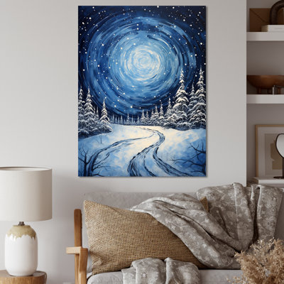 «Frosty Pathway Road Into Winter's Embrace II»