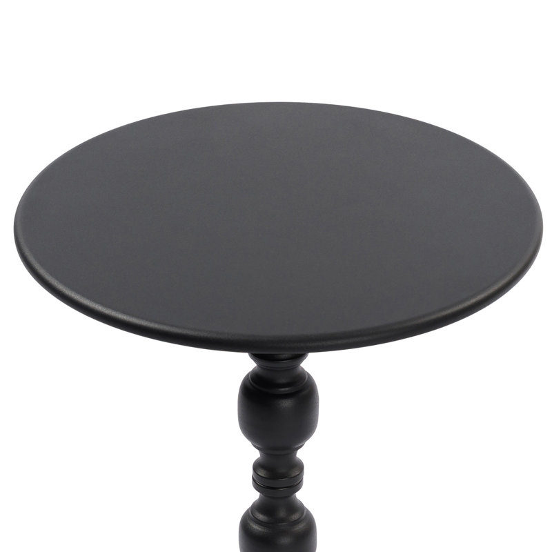 Decorative Vintage Metal Coffee Table, Black
