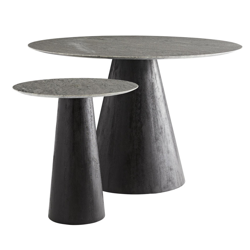 Theodore Round Marble Dining Table
