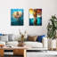 2 Piece Wrapped Canvas Print-1815582727