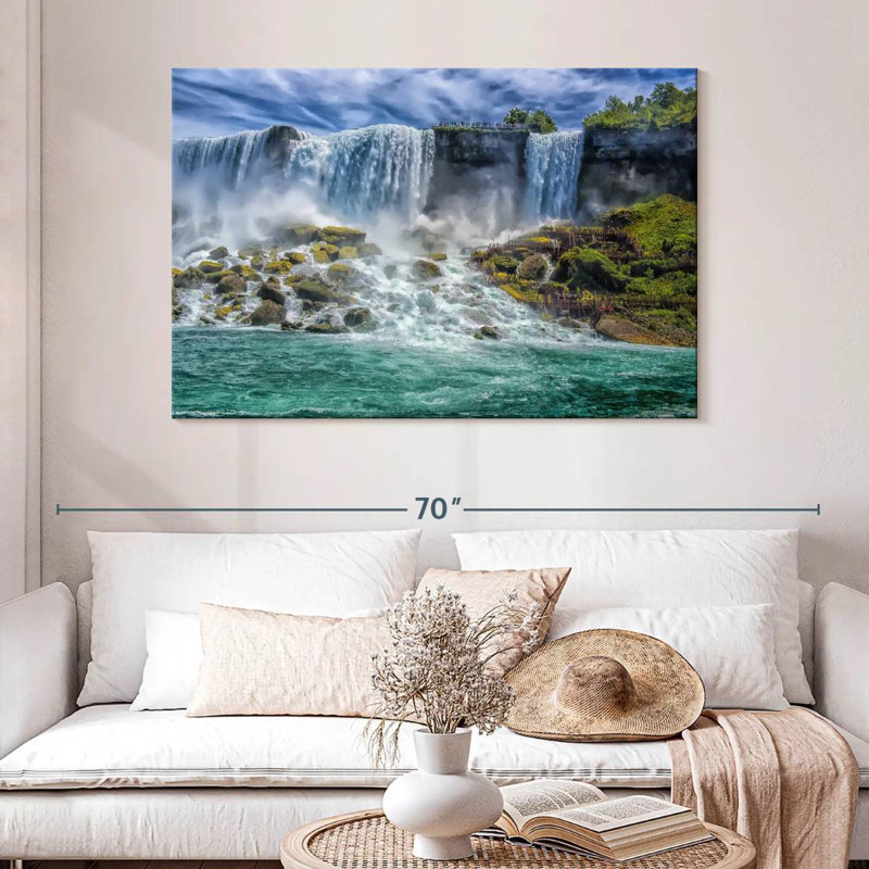 Alvord Niagara Falls Stream, H 32 po x l 48 po